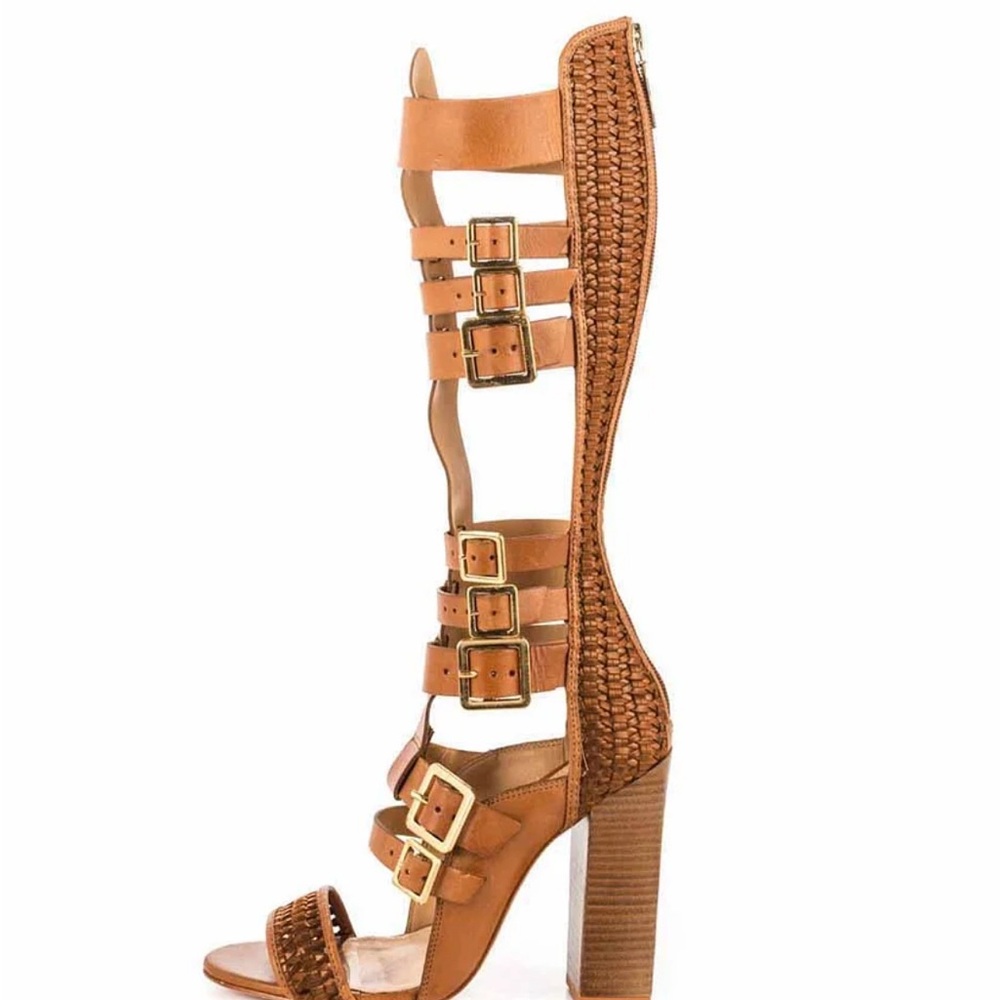 Women's Tan Gladiator Sandals